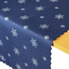 Dwustronne Bieżniki i Serwety Plamoodporne Świąteczne Granatowy Srebrny Śnieg I