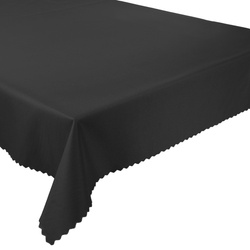 Obrus Poliestrowy Wodoodporny Plamoodporny Czarny