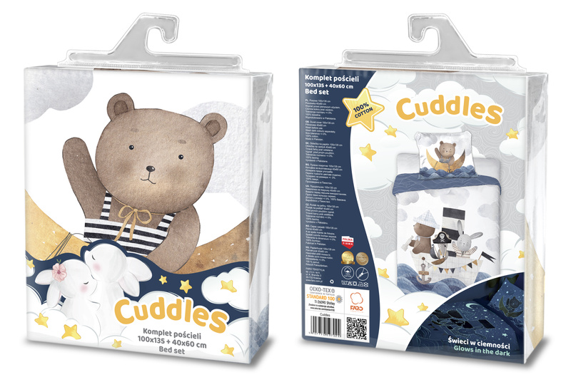 Pościel Dziecięca 100x135+40x60 025 Łódka