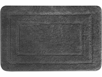 Dywanik Łazienkowy Alor Ciemny Szary 50x80 cm