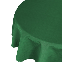 Obrus Plamoodporny Premium Zielony Okrągły