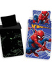 Pościel Bawełniana Spiderman Glow Set
