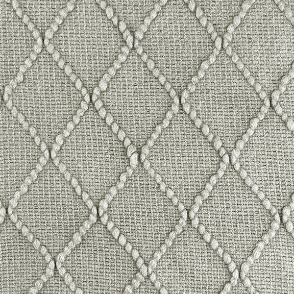 Koc Żakardowy Neria z Frędzlami Popiel Jasnoszary 150x200 cm