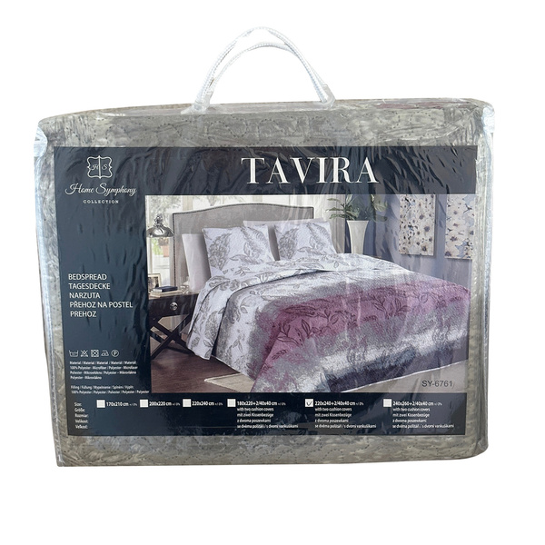 Dwustronna Narzuta TAVIRA SY-6761 180x220+2x40x40