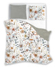 Komplet Pościeli Satyna Bawełniana 140x200+70x90 Boho 006 Kwiaty