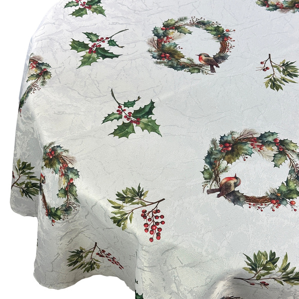 Obrus Plamoodporny Christmas Holly