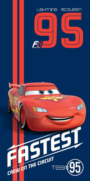 Ręczniki z Mikrofibry Disney Cars 01 70x140 cm