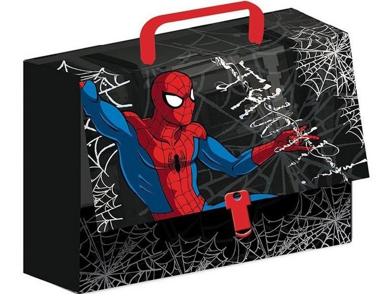Teczka Szkolna A4 z Rączką Spiderman Człowiek Pająk