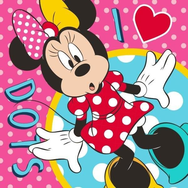 Ręcznik Disney Minnie Mouse 065 30x30 cm