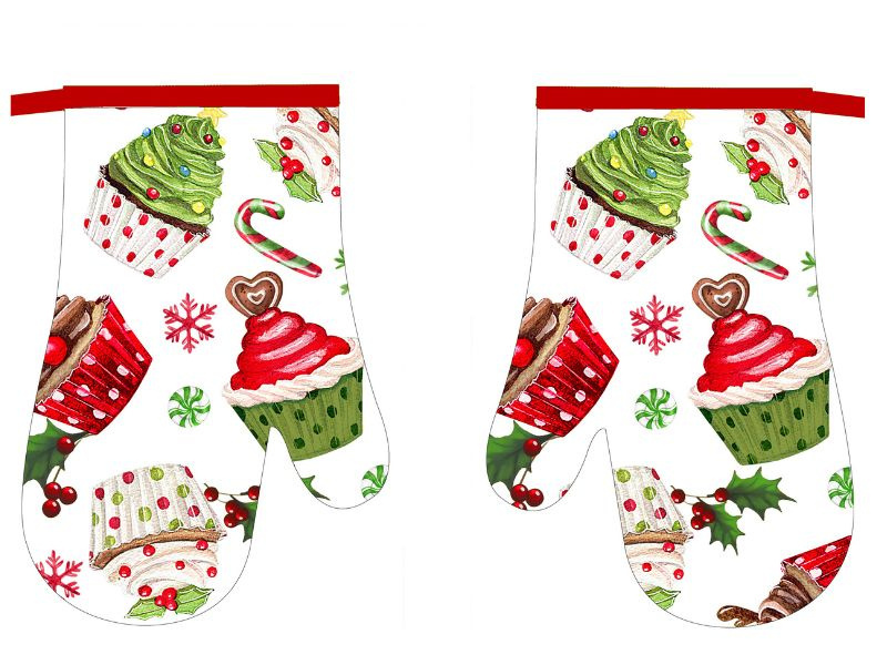 Rękawice Kuchenne z Magnesem Holiday F21S210