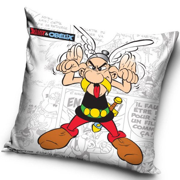Poduszka Asterix i Obelix 8001 40x40 cm Zestaw