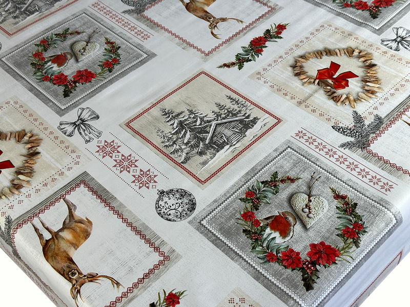 Obrus Ceratowy Świąteczny Evolution BN 83009