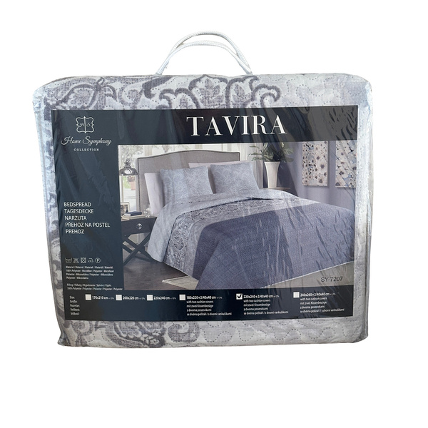 Dwustronna Narzuta TAVIRA SY-7135 220x240+2x40x40