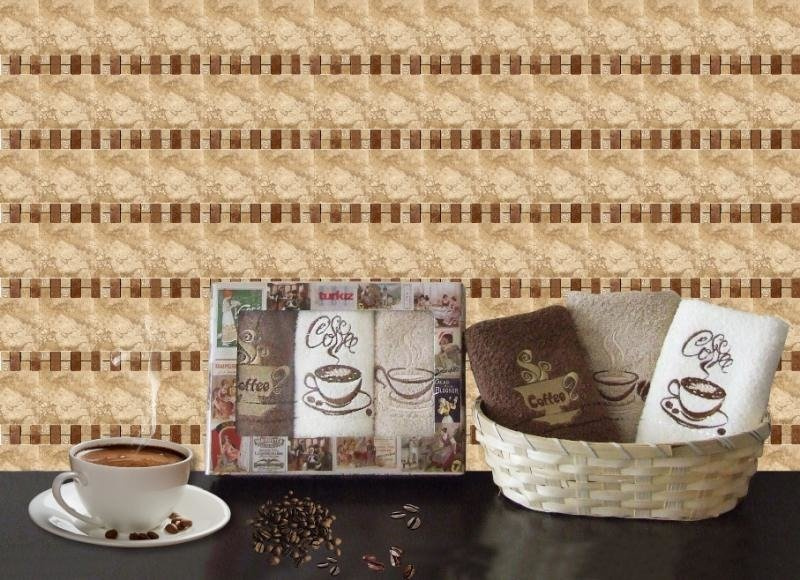 Komplet Ręczników Kuchennych Madame 15A Czekolada