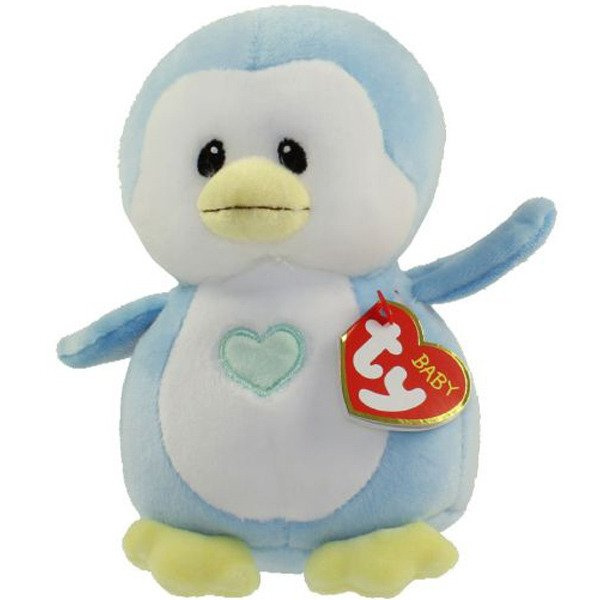 Pluszak Baby Ty Niebieski Pingwin Twinkles 15 cm.