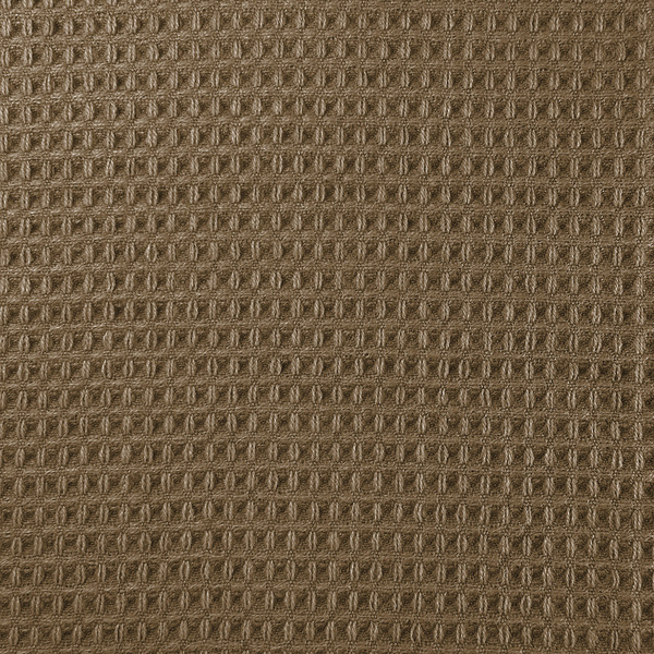 Koc Żakardowy Alta z Frędzlami Struktura Wafla Taupe Beż 200x220 cm