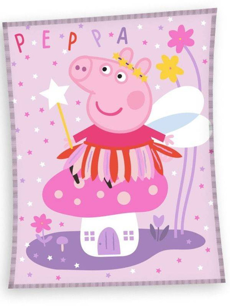 Koc Polarowy Świnka Peppa PP192033