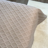 Dwustronna Narzuta Parla 3D Taupe Beżowy 220x240+2x40x40