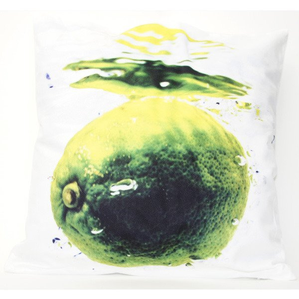 Poszewka Welurowa 3D Limonka 45x45 cm