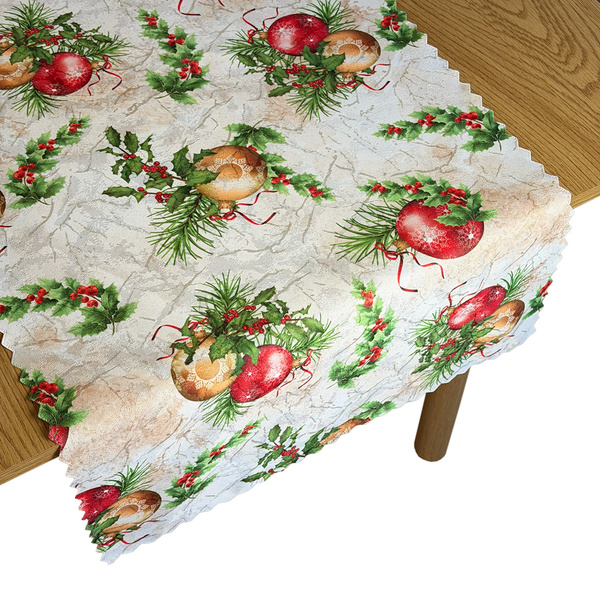 Bieżniki Boże Narodzenie Bombki