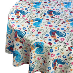 Obrus Plamoodporny Druk Wielkanoc Kogut Folk