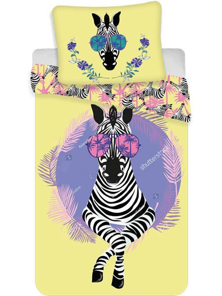Pościel Bawełniana Zebra