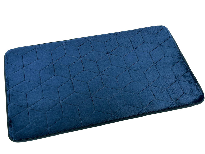 Dywaniki Łazienkowe Sumba Ciemno Niebieski 31 45x75 cm