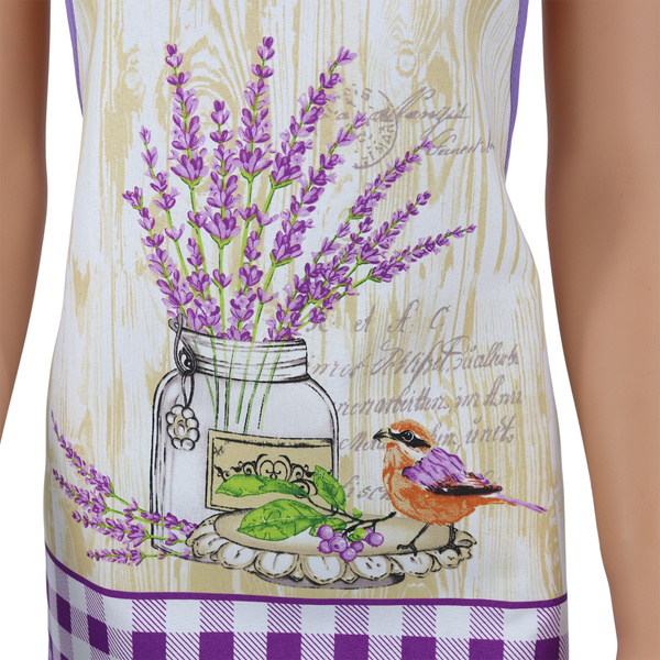 Fartuszek Kuchenny i 2 Rękawice Kuchenne Lavender II 0318FS25 Zestaw