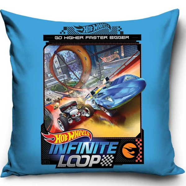 Poszewka Dwustronna Hot Wheels HW203005 40x40 cm