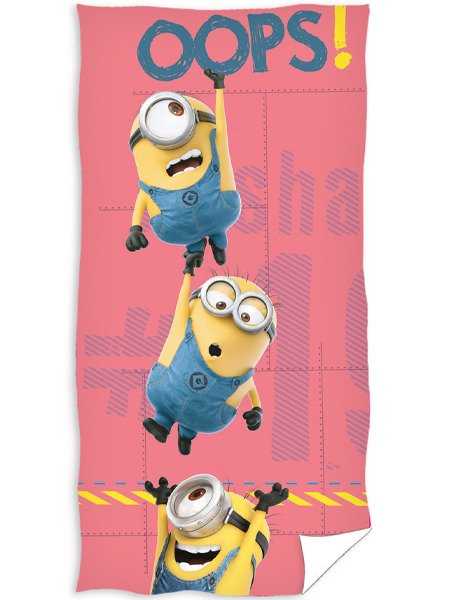 Ręczniki Bawełniane 70x140 cm Minionki 11-2