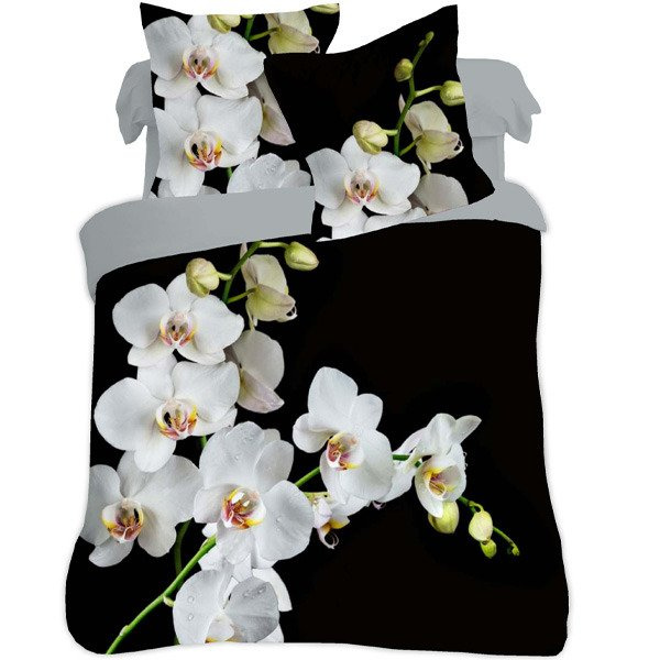 Bawełniana Pościel Flori 3D WZ003 Orchidea II