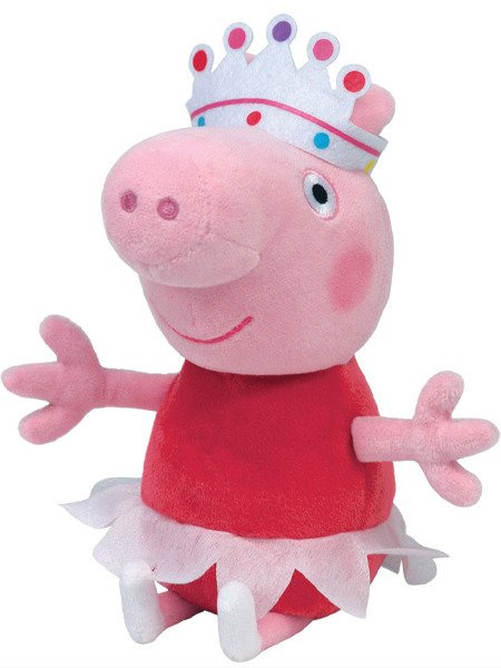 Pluszak TY Beanie Babies Świnka Peppa Balerina 15 cm