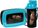 Szkolny Zestaw Śniadaniowy Lunchbox z Bidonem My Beautiful Horse 17-3022KO BL