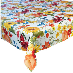 Obrus Plamoodporny Druk Żółta Łąka