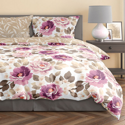 Komplet Pościeli Satyna Bawełniana 160x200+ 2x70x80 Milagro Verde 017