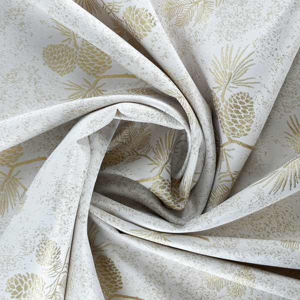 Bieżniki Boże Narodzenie Szyszka Złota