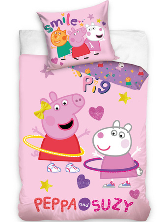 Pościel Dziecięca 100x135+40x60 Peppa PP215023