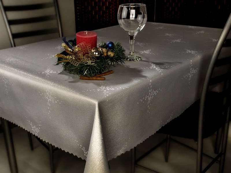 Dwustronne Bieżniki i Serwety Plamoodporne Świąteczny Jasno Złote Małe Gwiazdy