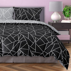 Komplet Pościeli Satyna Bawełniana 160x200+ 2x70x80 Milagro Verde 007