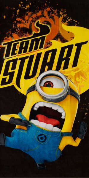 Ręczniki Bawełniane 70x140 cm Minionki DM 014