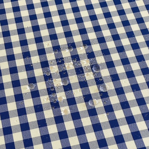 Obrus Plamoodporny Greta Druk Krata Niebieski