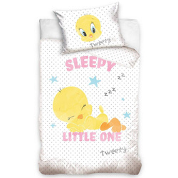 Pościel Dziecięca 100x135+40x60 Looney Tunes Tweety Bird LT223007