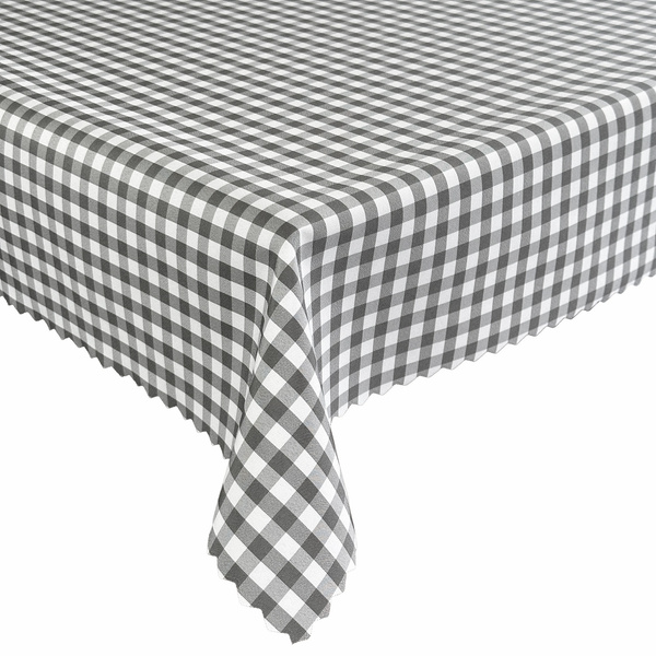 Obrus Plamoodporny Greta Druk Krata Szary