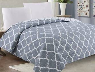 Dwustronna Narzuta TAVIRA J-0727-1 Meridian Gray Bez Poszewek 220x240