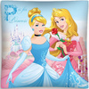 Poduszka 3D Princess 04 40x40 cm Zestaw