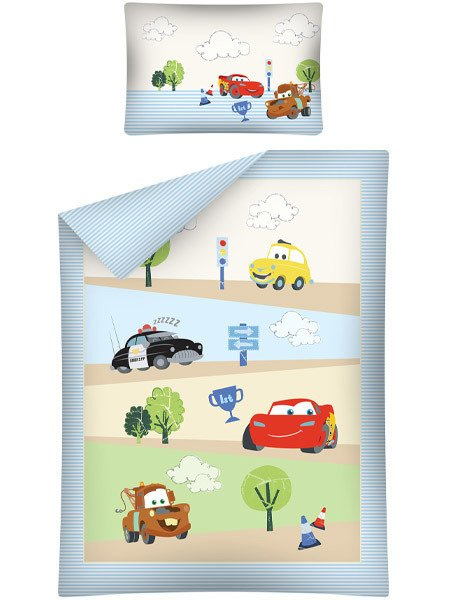 Pościel Dziecięca 100x135+40x60 Cars 18B