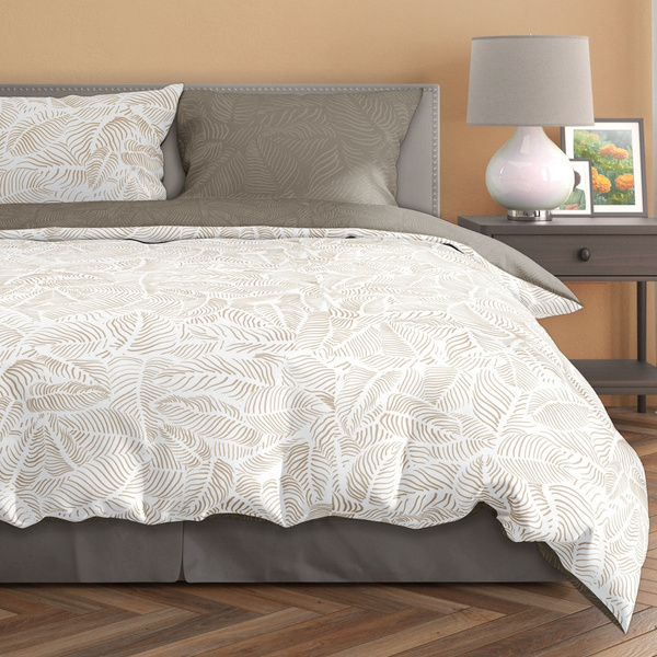 Komplet Pościeli Satyna Bawełniana 160x200+ 2x70x80 Milagro Verde 028