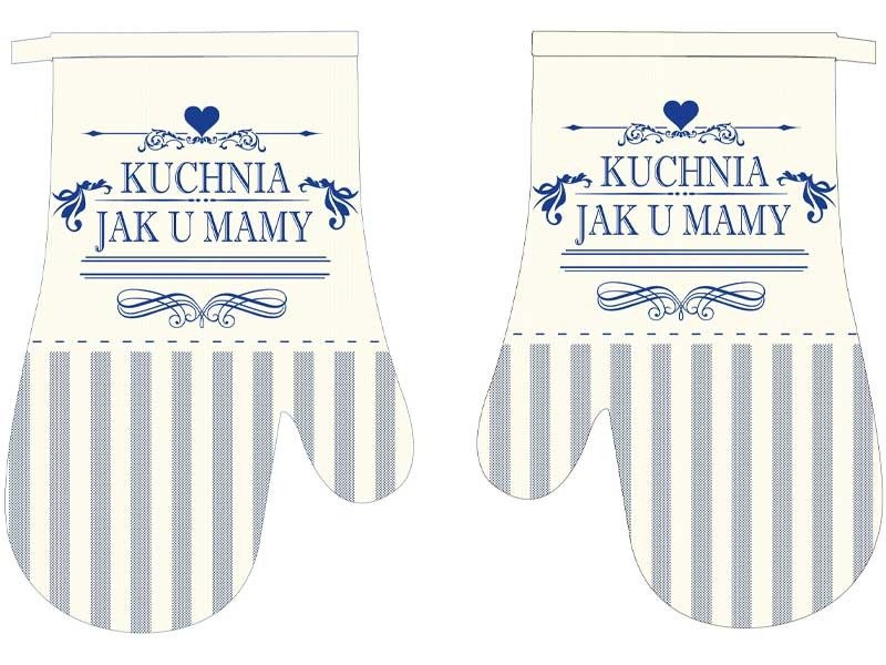 Rękawice Kuchenne z Magnesem Retro F719221B