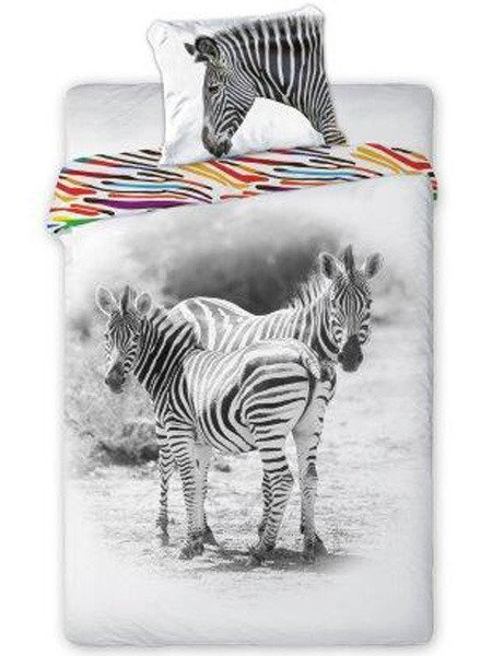 Pościel Bawełniana Wild Zebra