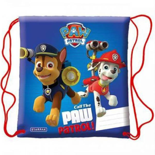 Dziecięcy Worek Plecak Paw Patrol 38x34 cm